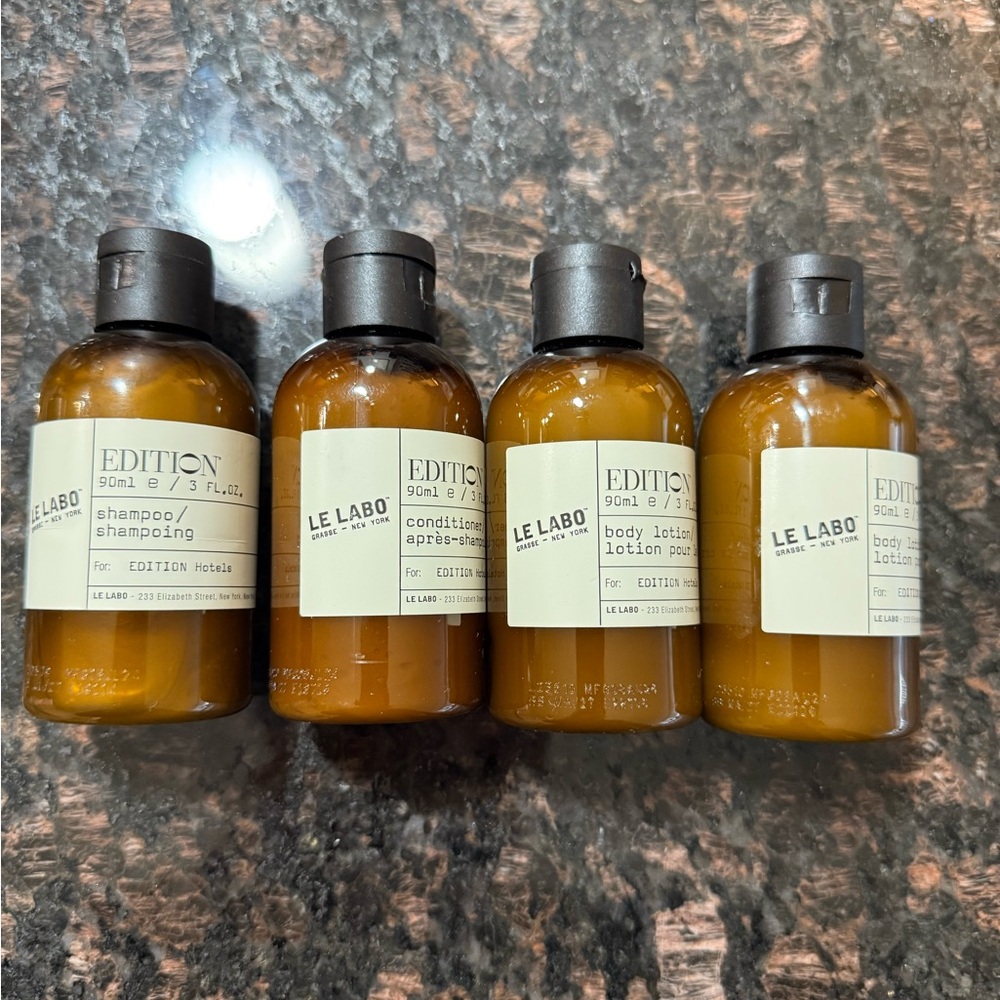 Le Labo Edition Amber Toiletry Collection